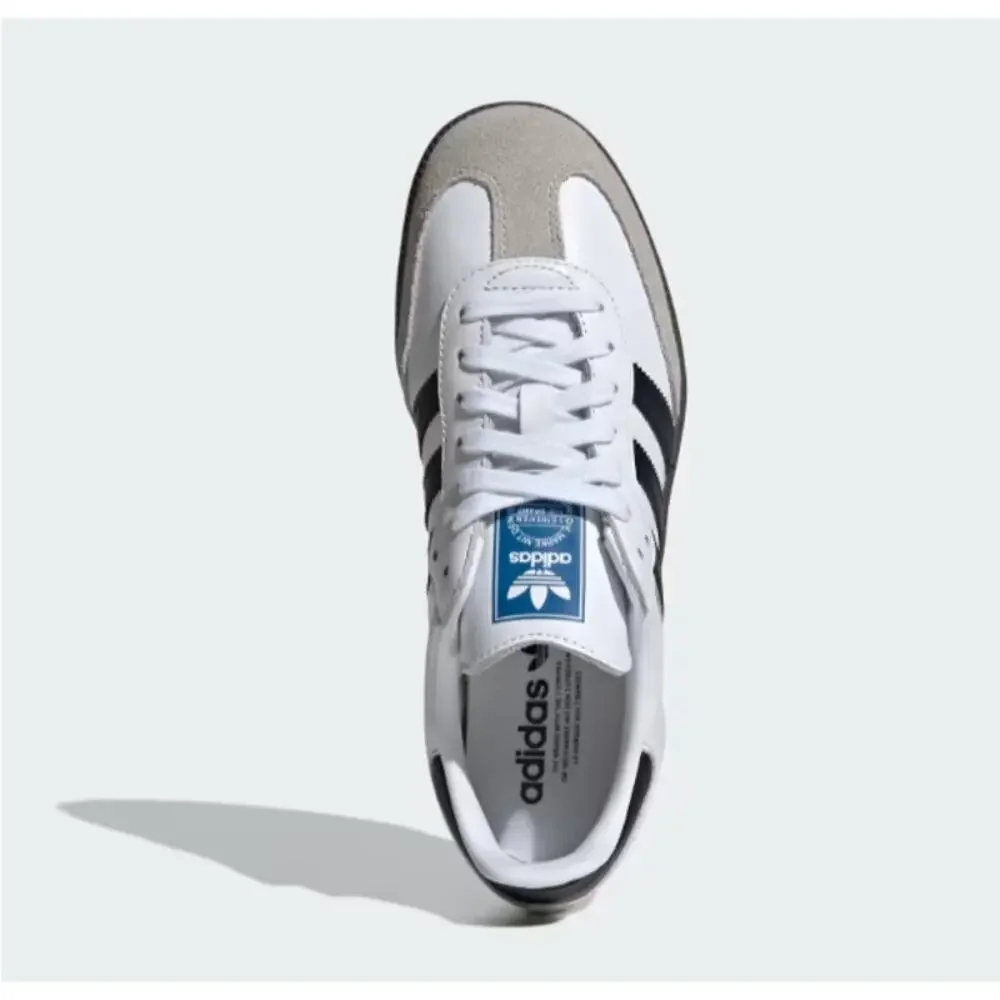 Adidas Women's Cloud White Core Clear Granite Samba Original Shoes Size 10.5